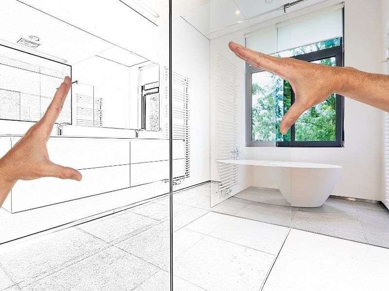 Reforma de baño desde los planos a la realidad