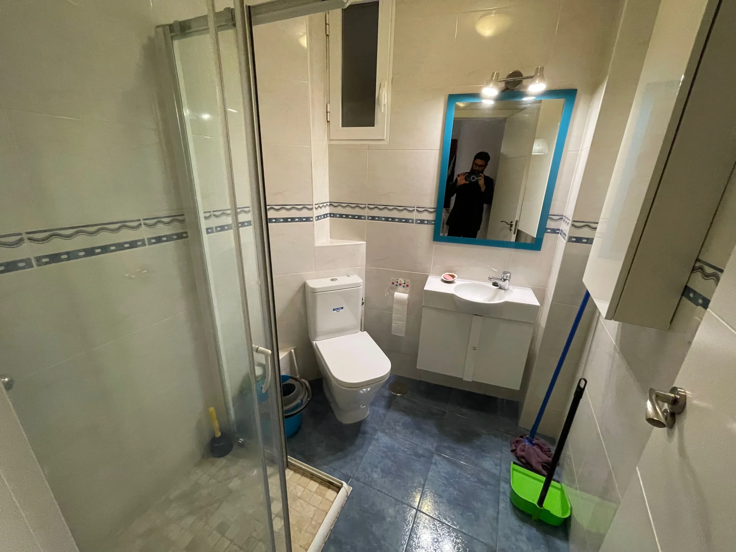 Baño vivienda en Arganzuela, Madrid, antes de la acción de home staging